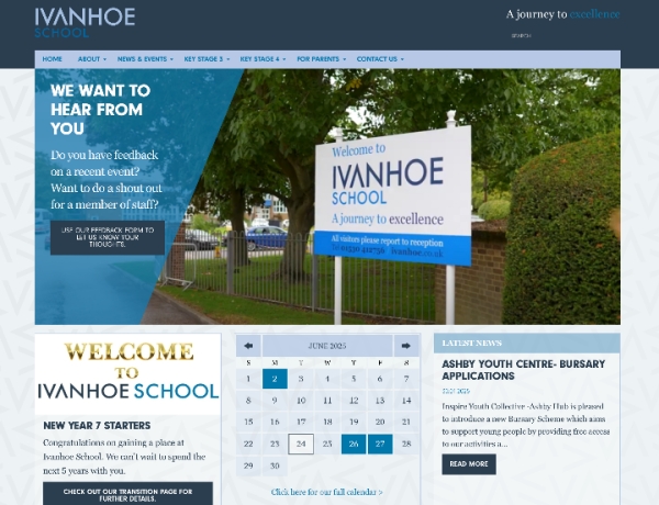 Website Designs for Schools and Education
